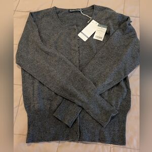 Woolovers Gray Cardigan Sweater